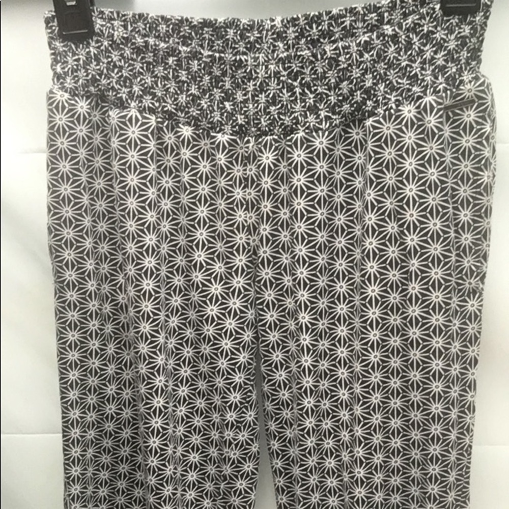 Roxy Women’s Smocked Waist Mid-rise Wide Leg Beach Lounge Pants